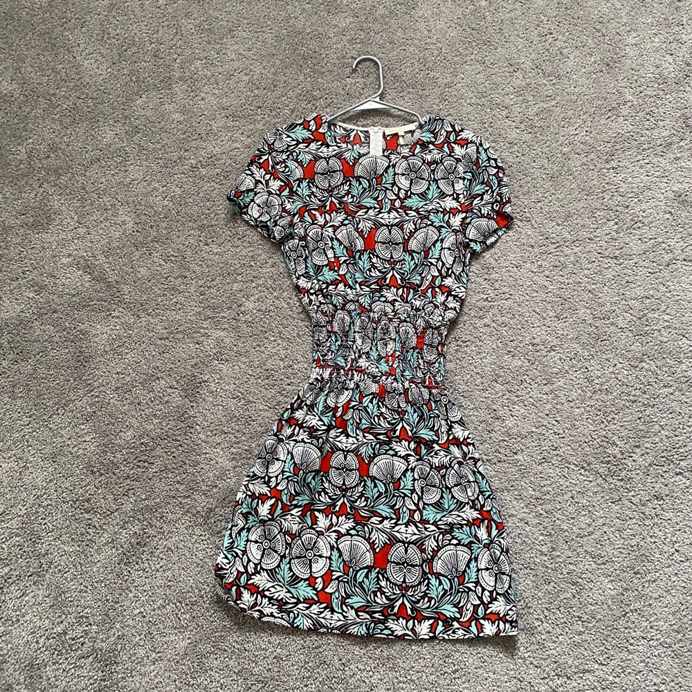 Maje mini dress in floral print